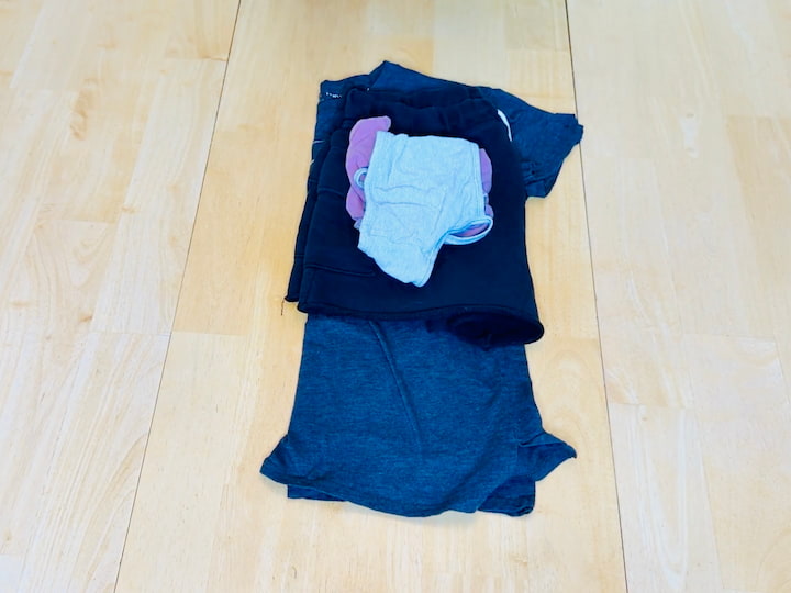 Outfit roll - stack the outfit