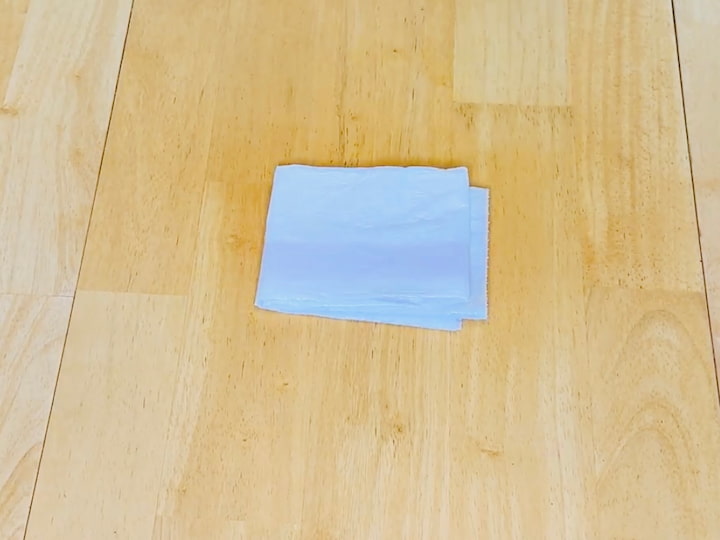 folding garbage bag for packing