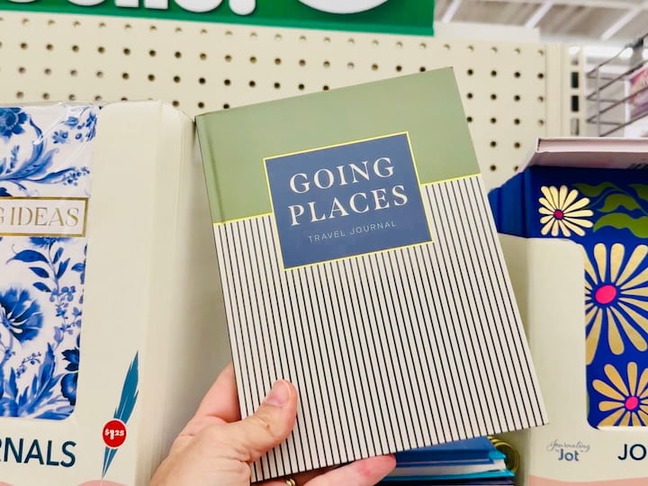 “Going Places” travel journal 