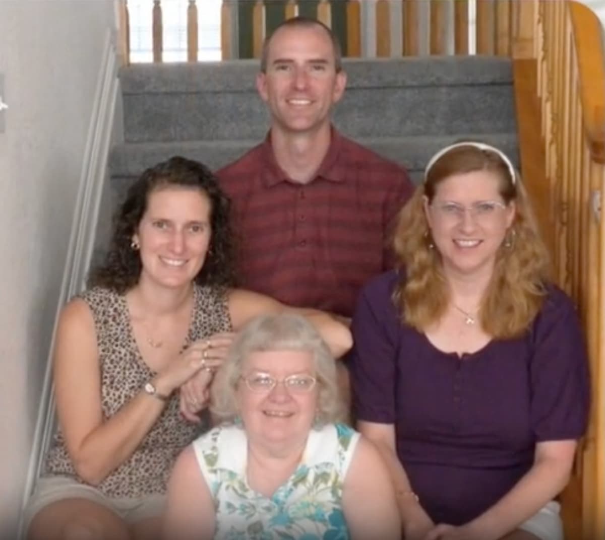 Chas's husband and his family