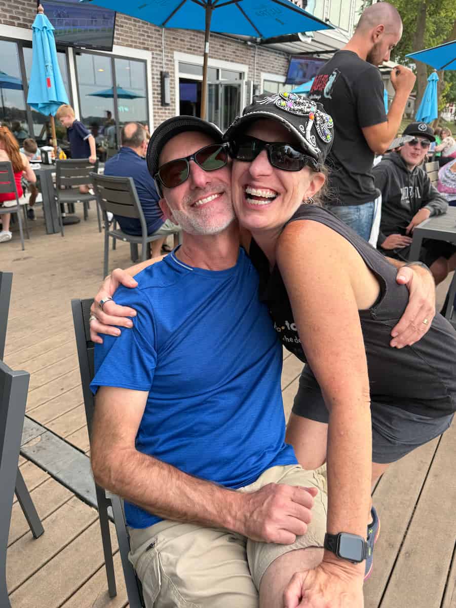 chas and husband