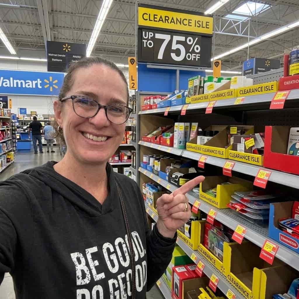 Chas in walmart clearance isle